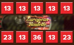 European Roulette with track